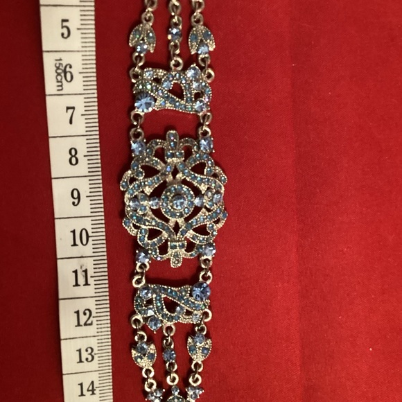 Blue and silver tone bracelet - Picture 4 of 5